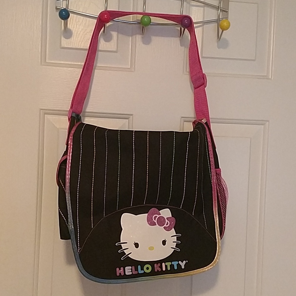 Hello Kitty messenger school bag 14x 12"